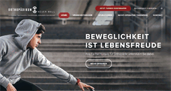 Desktop Screenshot of orthopaedikum-neuer-wall.de